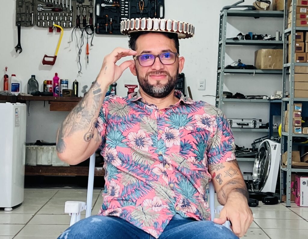 Anderson Rey, CEO e fundador da Refrimaq, em campo
