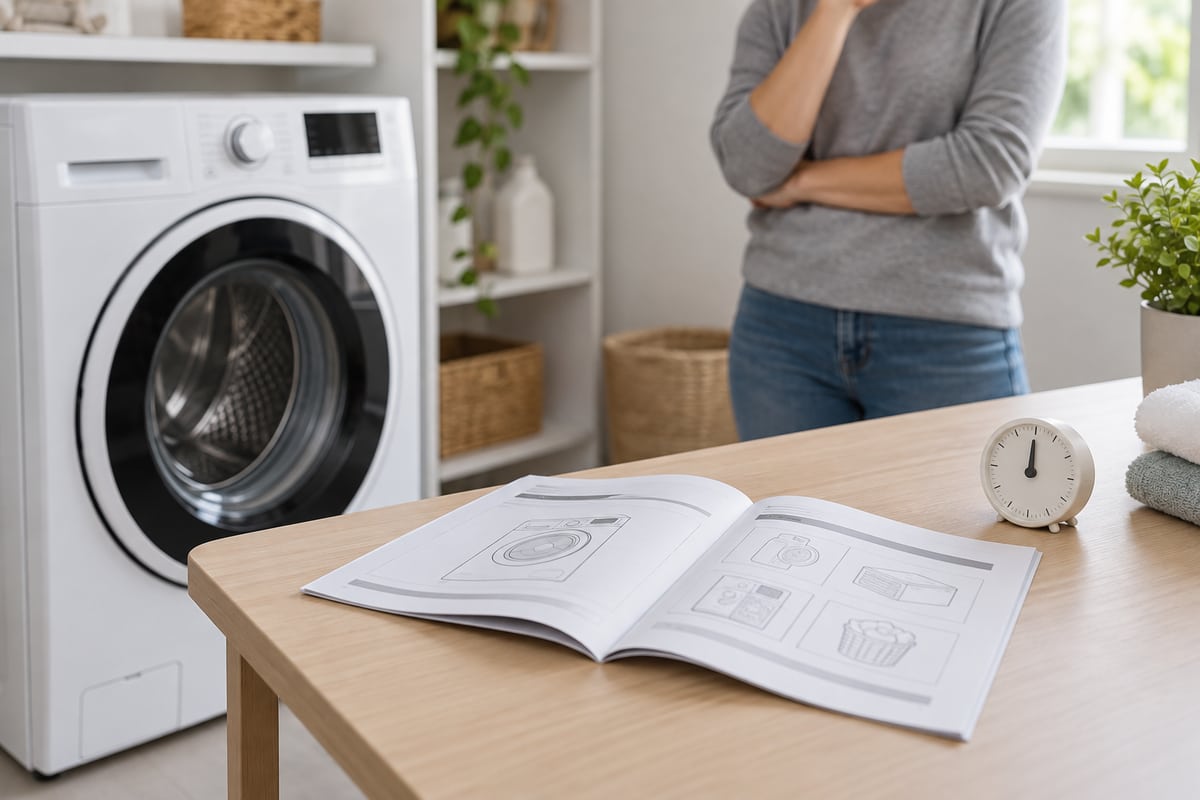 Manual do aparelho e temporizador sem leitura em bancada