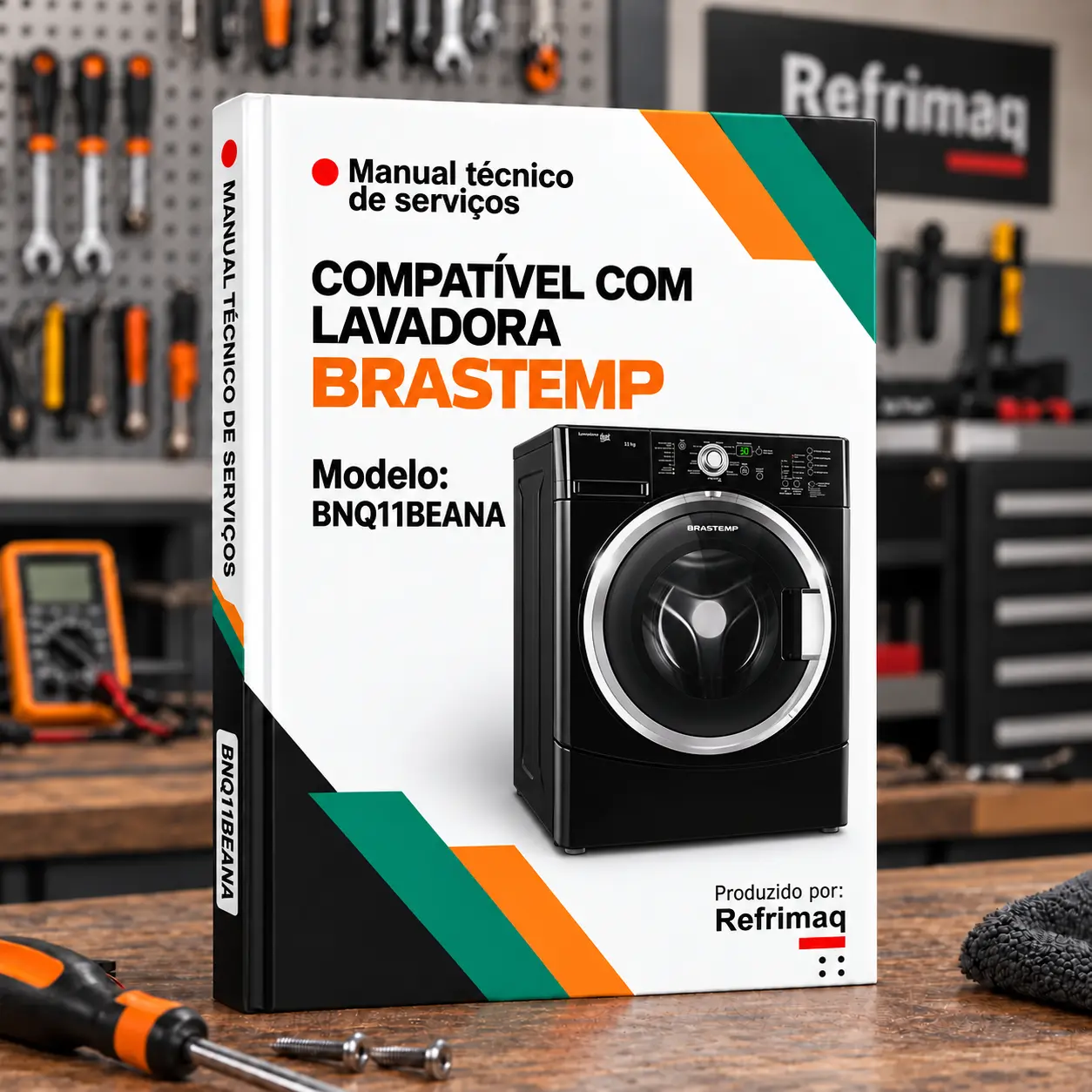 Capa: Manual Técnico de Serviços — Brastemp BNQ11BEANA (REF)