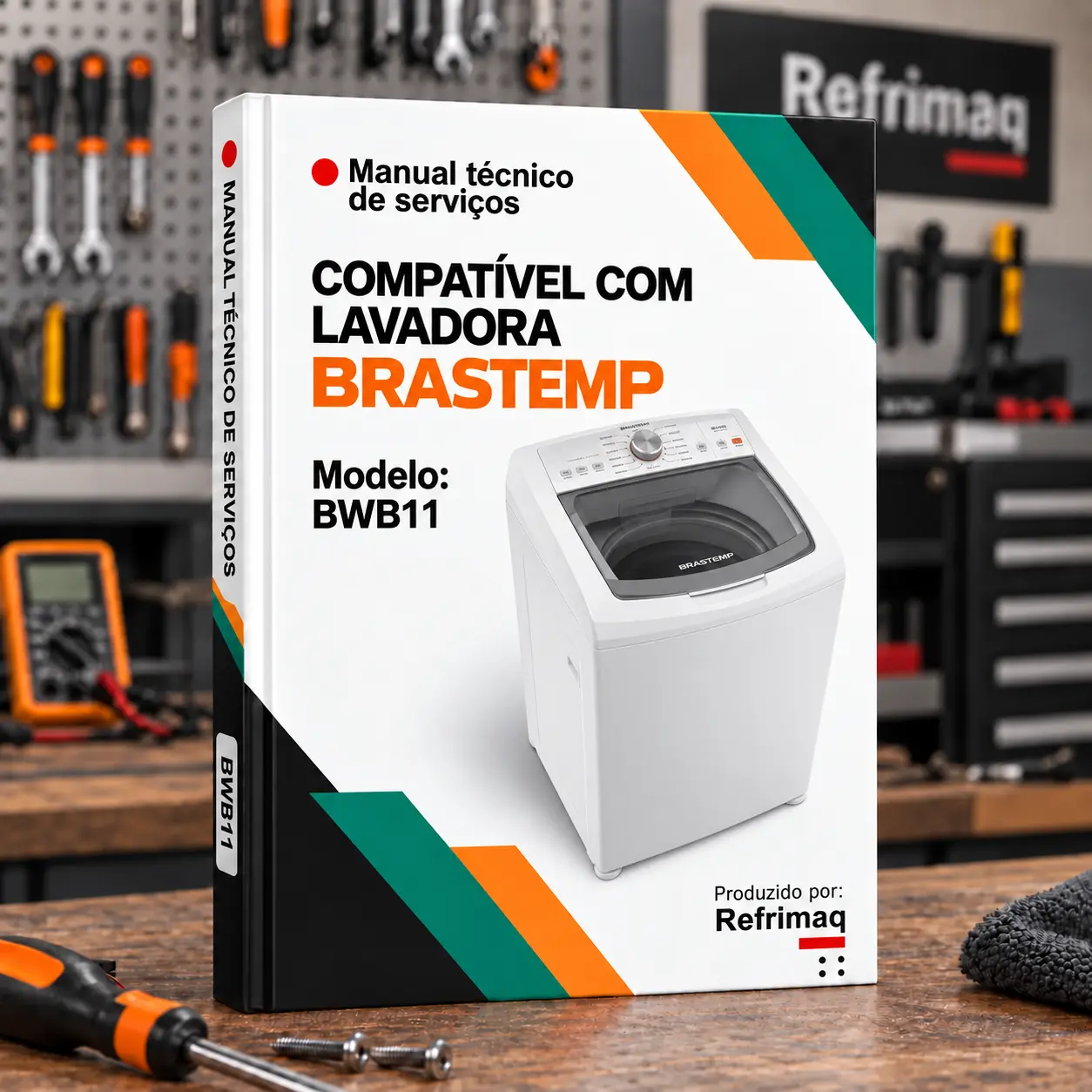 Capa: Manual Técnico de Serviços — Brastemp BWB11 (REF)