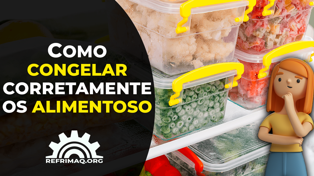 Como Congelar Corretamente Os Alimentos Refrimaq