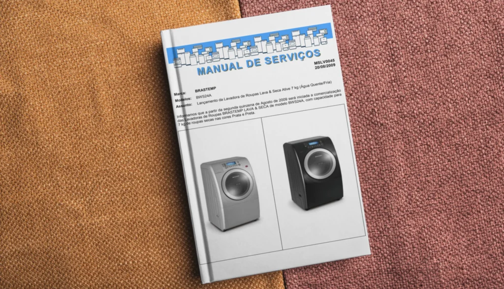 baixar manual de serviços brastemp lava e seca bws24a capa dura