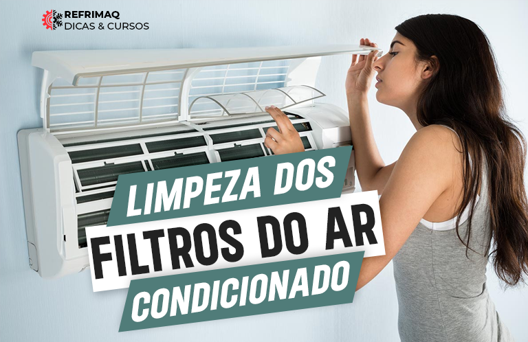 Limpeza dos filtros do arcondicionado Refrimaq Anderson rey