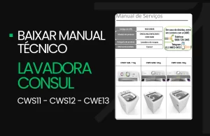 Manual técnico lavadora Consul CWS11 – CWS12 – CWE13