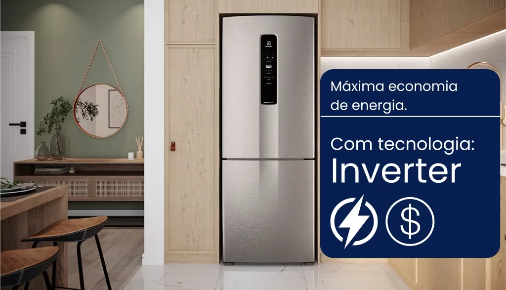 Geladeira Electrolux inverter