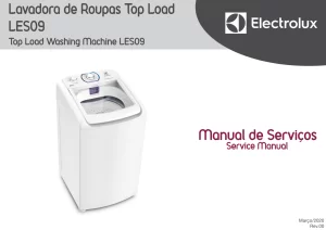 Manual Técnico Completo- Máquina de Lavar Electrolux LES09-2