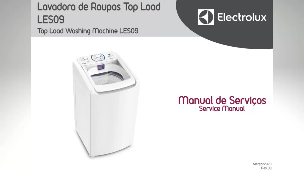 Manual-Técnico-Máquina-de-Lavar-Electrolux-LES09-3