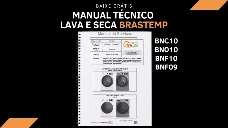 BAIXAR MANUAL BNC10 BNO10 BNF10 BNF09 BRASTEMP LAVA E SECA E LAVADORA