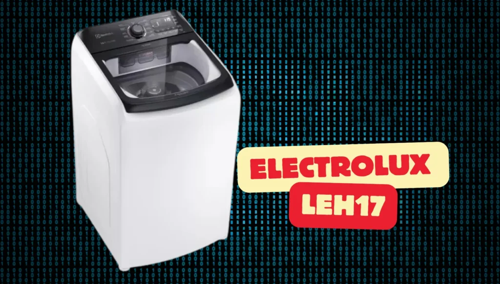 Código de erro lavadora Electrolux LEH17