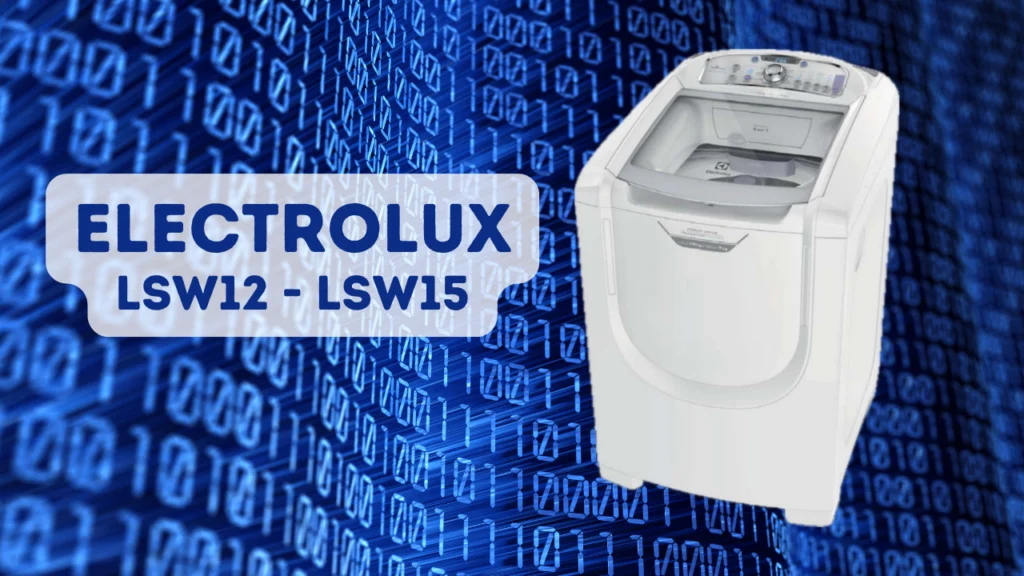 Códigos De Erros Na Lava E Seca Electrolux Lsw12-Lsw15 Guia Completo Para Técnicos