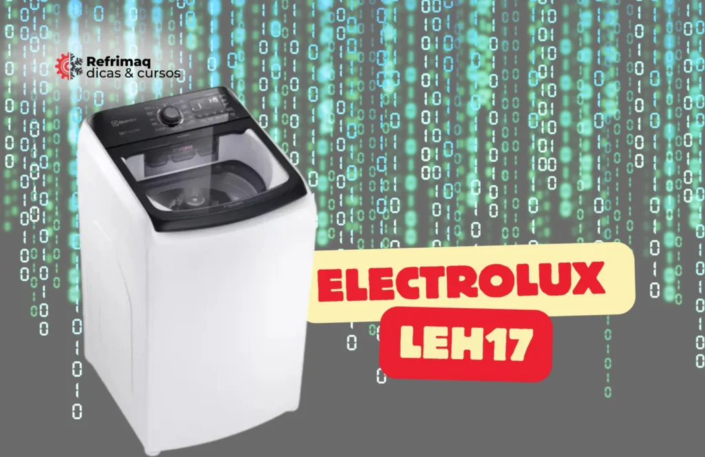 Codigos de erros na lavadora Electrolux LEH17 tumb