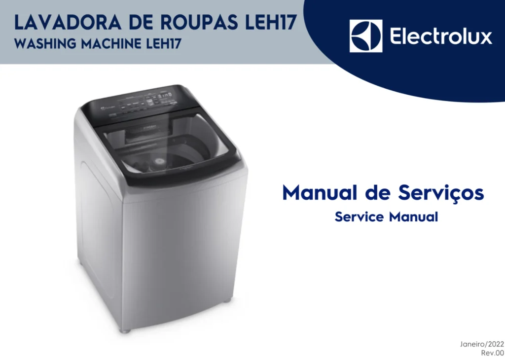 pagina 1 do manual electrolux leh17