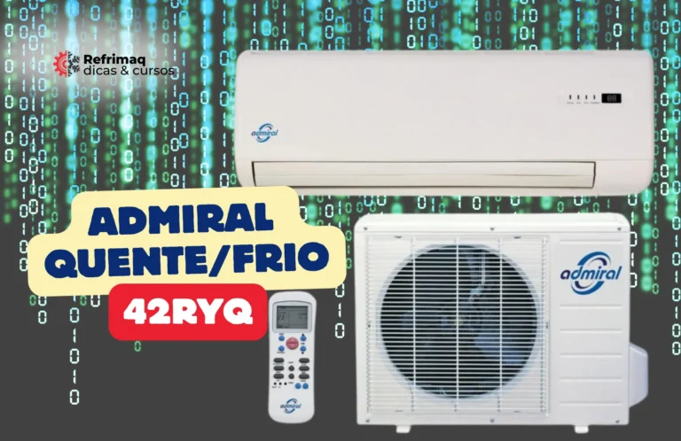 Codigo de erro Ar Condicionado Admiral 42RYQ Quente Frio tumb