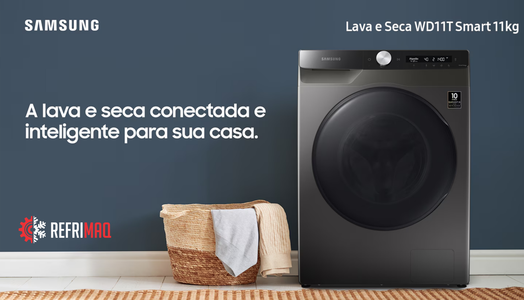 a Lava e seca Samsung WD11T é boa, vale a pena comprar ?