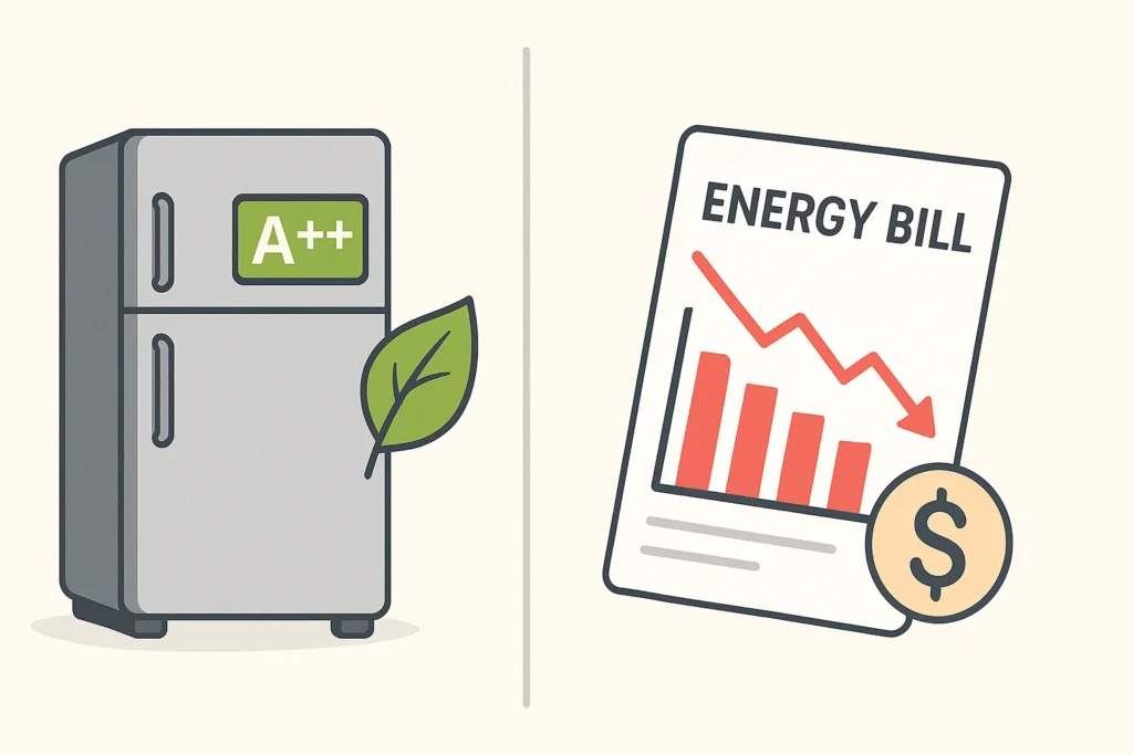 8 Vantagens Surpreendentes Da Geladeira Pequena: Guia Completo De Escolha, Uso E Manutenção Técnica 3 Infografico Geladeira Compacta Economia De Energia