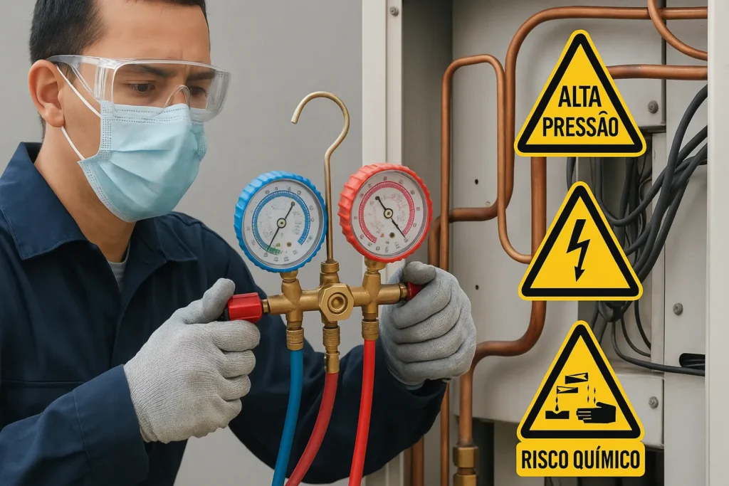 Consertar Ar Condicionado: 7 Técnicas Profissionais Para Ganhar Até R$ 5.000/Mês 11 Seguranca Em Primeiro Lugar Na Refrigeracao
