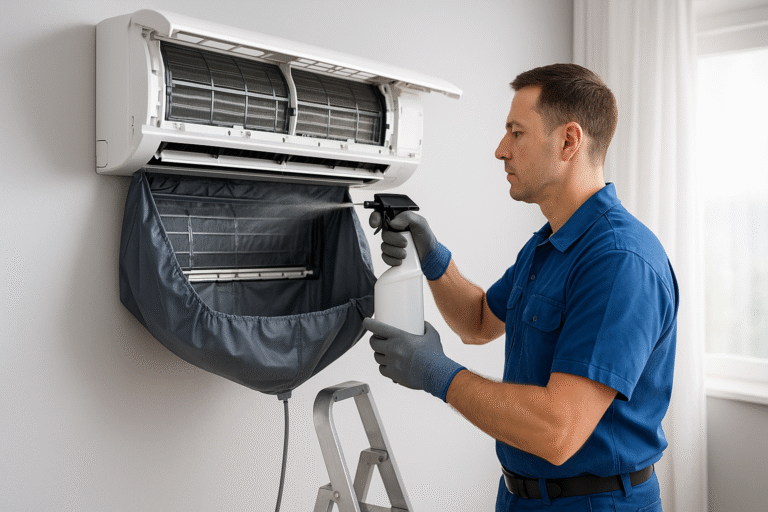 Limpeza Evaporador Ar Condicionado Split