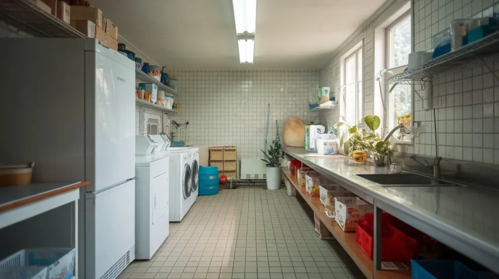 Freezer Vertical Não Congela: 10 Causas E Soluções Definitivas Para Técnicos E Usuários 5 Pessoa Limpando A Grade Do Condensador Na Parte De Trás De Um Freezer Vertical Com Um Aspirador De Pó. A Imagem Destaca A Importância Da Manutenção Preventiva Para Garantir O Bom Funcionamento.